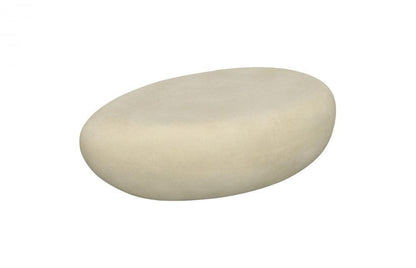 Phillips Collection River Stone Coffee Table, Small, Off-White, 42"W (PH64433 YV0J07W4T3)