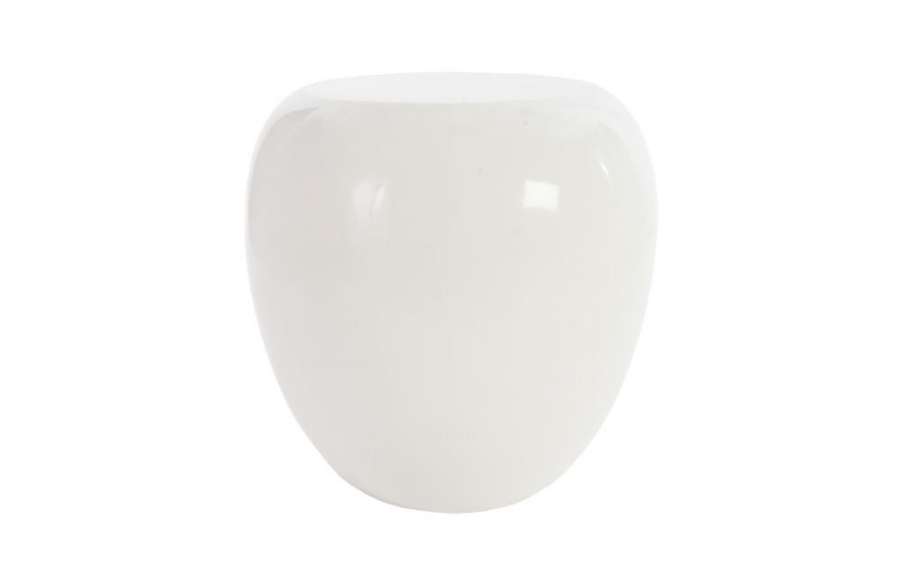 Phillips Collection River Stone Side Table Black