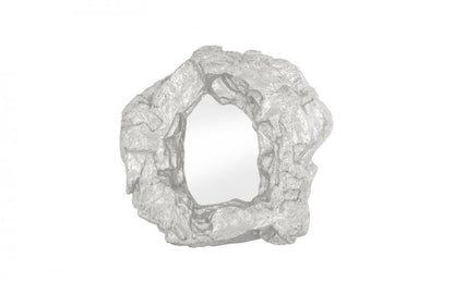 Phillips Collection Rock Pond Mirror, Square, Silver Leaf, 40"W (PH81109 YV0J07W4TW)