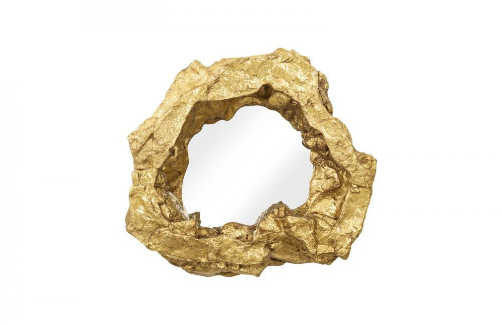 Phillips Collection Rock Pond Square Mirror Silver Leaf