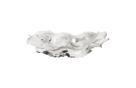 Phillips Collection Rose Wood Burled Bowl Silver