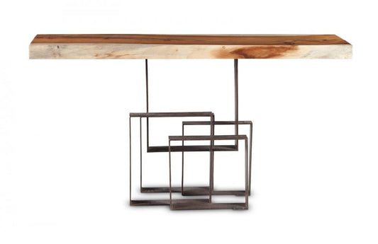 Phillips Collection Score Console Chamcha, Rust Bronze