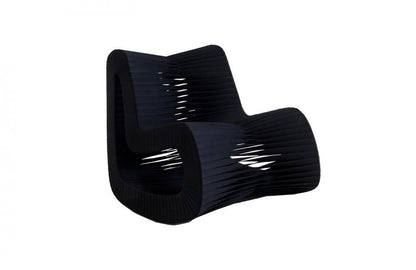 Phillips Collection Seat Belt Rocking Chair Black