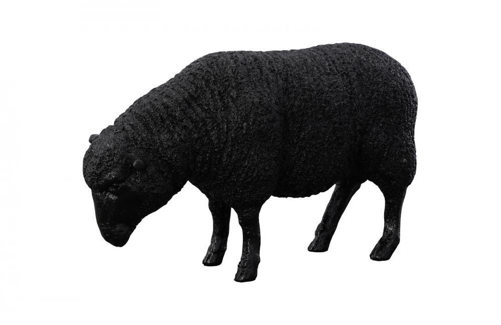 Phillips Collection Sheep Sculpture Black
