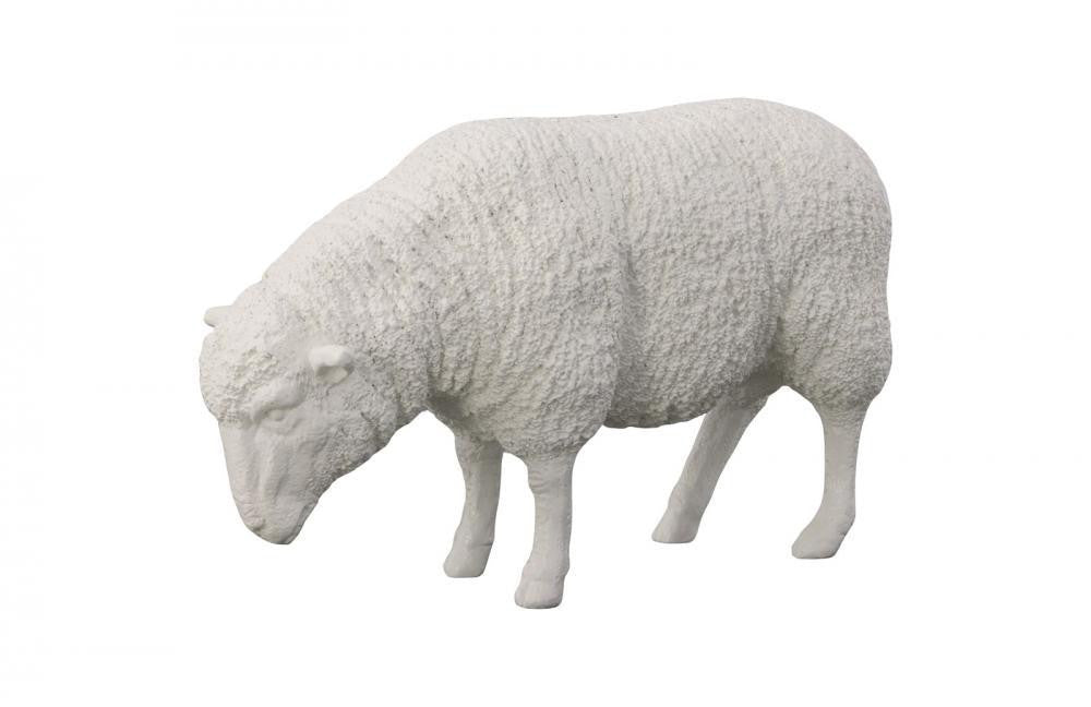 Phillips Collection Sheep Sculpture White