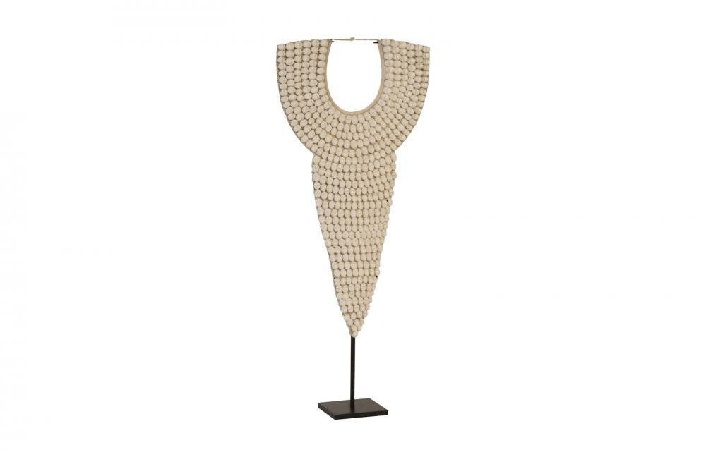 Phillips Collection Shell Necklace Sculpture Beige