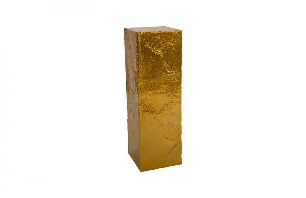 Phillips Collection Slate Large Pedestal Liquid Gold