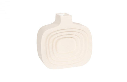 Phillips Collection Sonic Short Vase Off-White