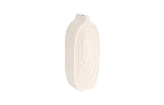 Phillips Collection Sonic Tall Vase Off-White