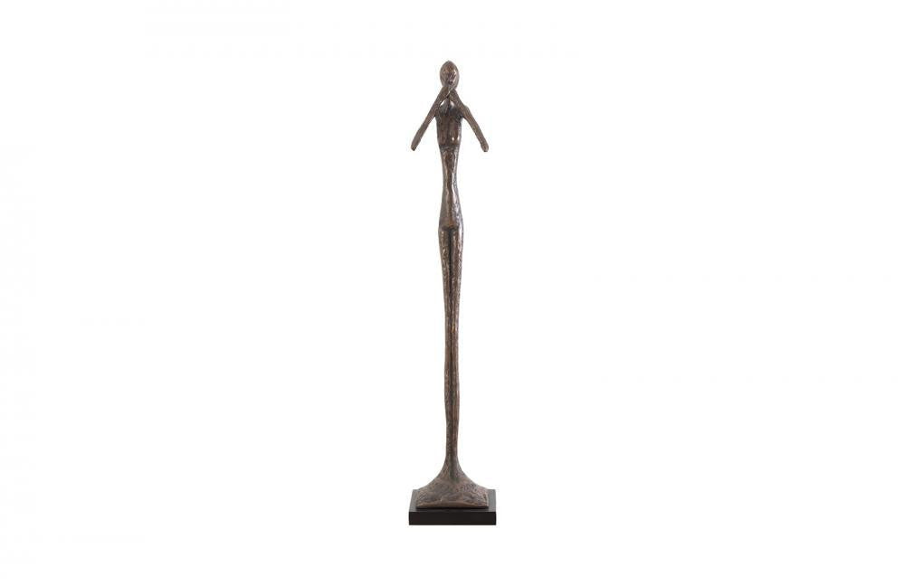 Phillips Collection Speak-No-Evil Small Slender Sculpture Bronze