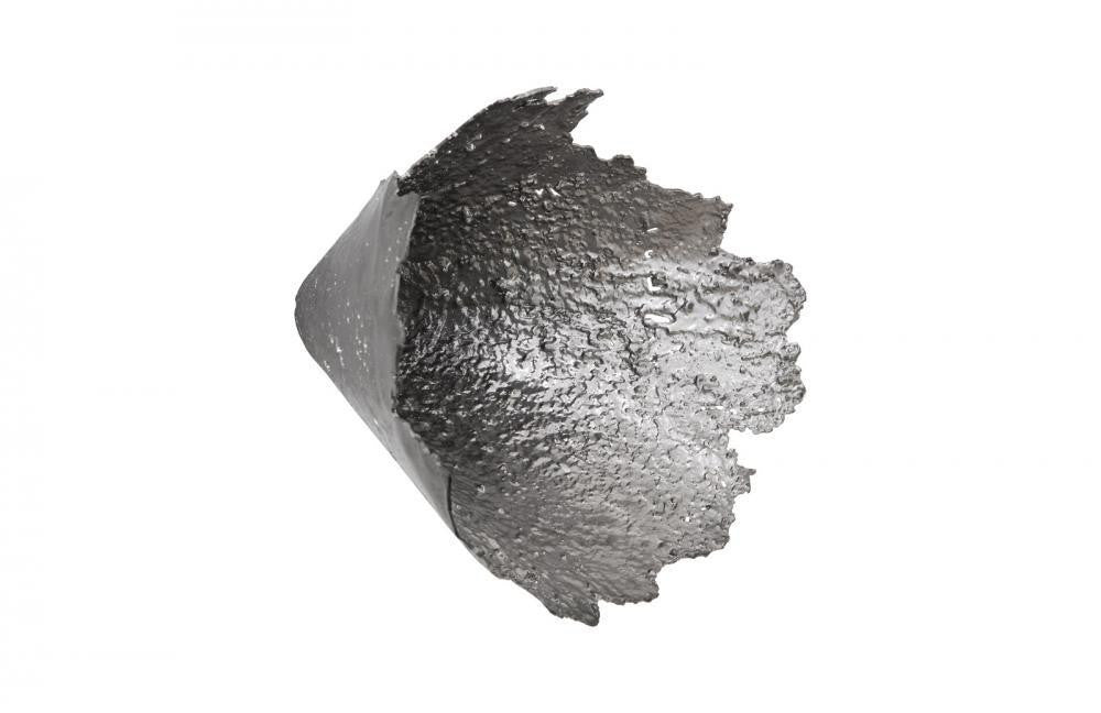 Phillips Collection Splash Perforated Bowl Wall Art Silver Leaf