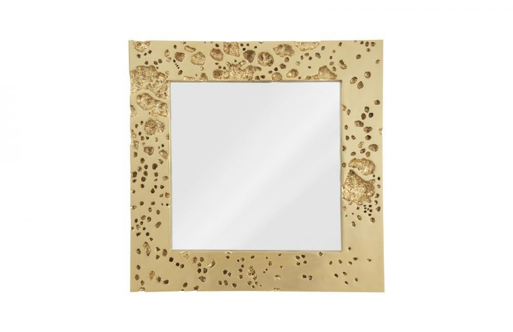 Phillips Collection Splotch Mirror, Gold Leaf, 39"W (PH102735 YV0J07W5U2)