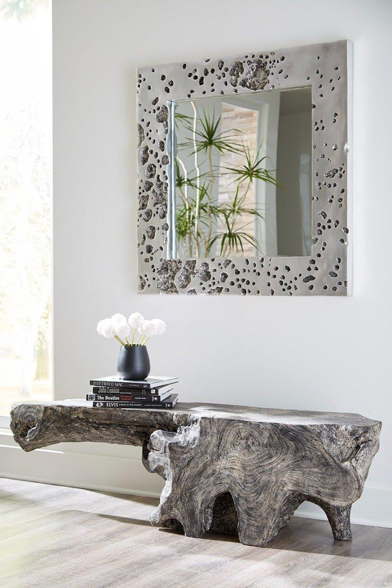 Phillips Collection Splotch Mirror Gold Leaf