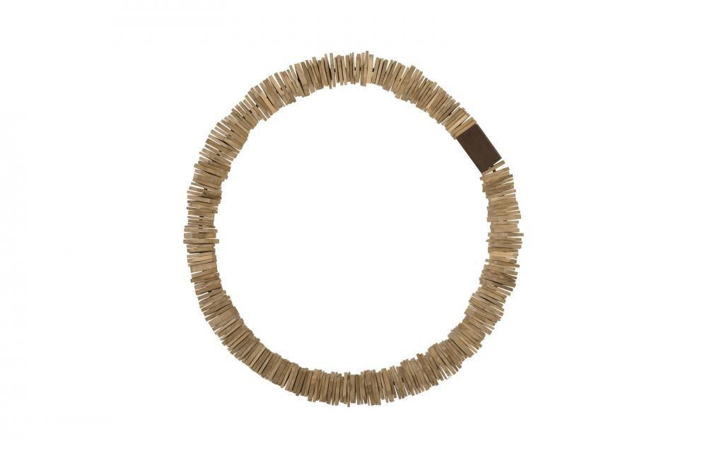 Phillips Collection Stacked Wall Ring Wall Sculpture Ivory
