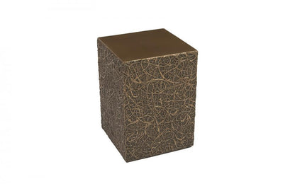 Phillips Collection String Theory Small Pedestal Polished Bronze