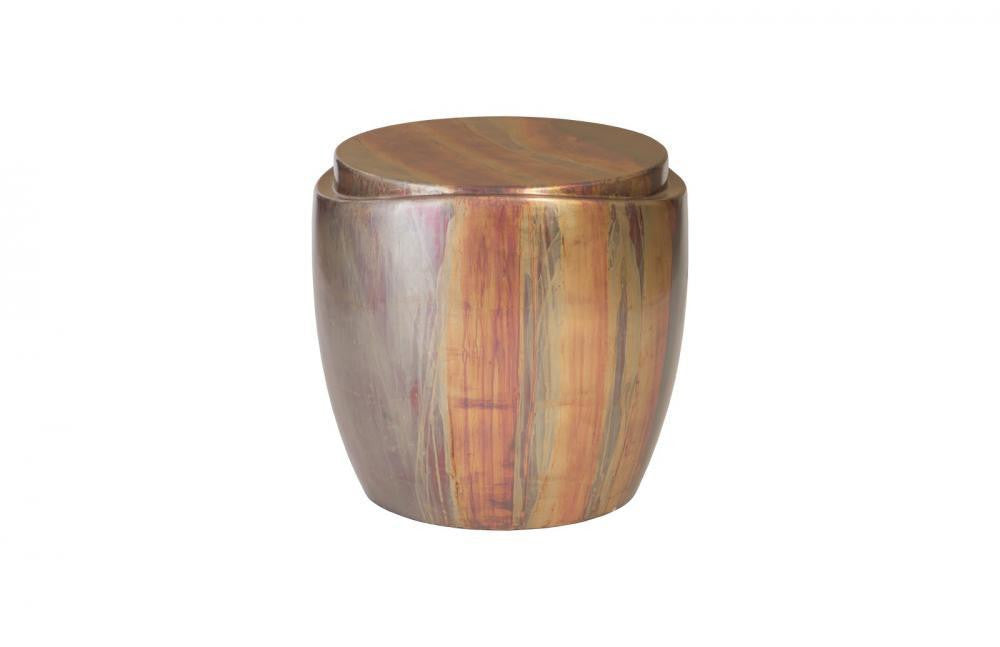 Phillips Collection Sweep Side Table Copper Patina