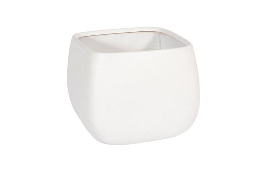 Phillips Collection Swell Planter White