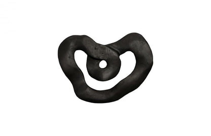 Phillips Collection Swirl Wall Tile, Black, 16"W (ID112232 YV0J07W6R0)