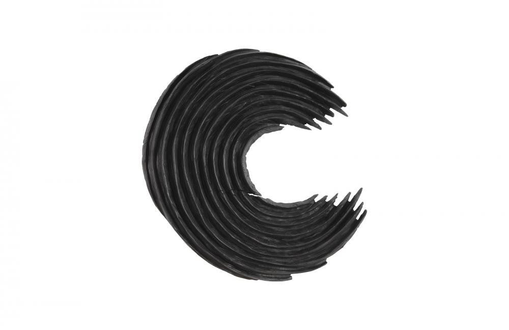 Phillips Collection Swoop Wall Tile, Small, Black, 23"W (TH105374 YV0J07W6R4)