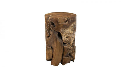 Phillips Collection Teak Chunk Side Table Teak