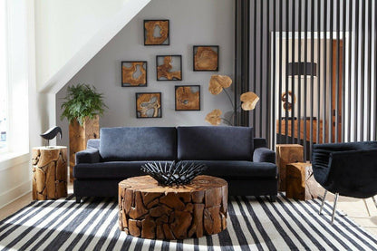 Phillips Collection-ID-TeakSliceStool