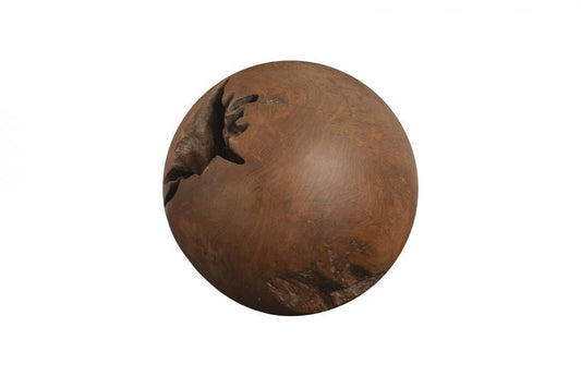 Phillips Collection Teak Wood Medium Ball Teak