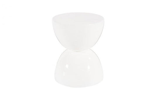 Phillips Collection Totem Small Stool Glossy White