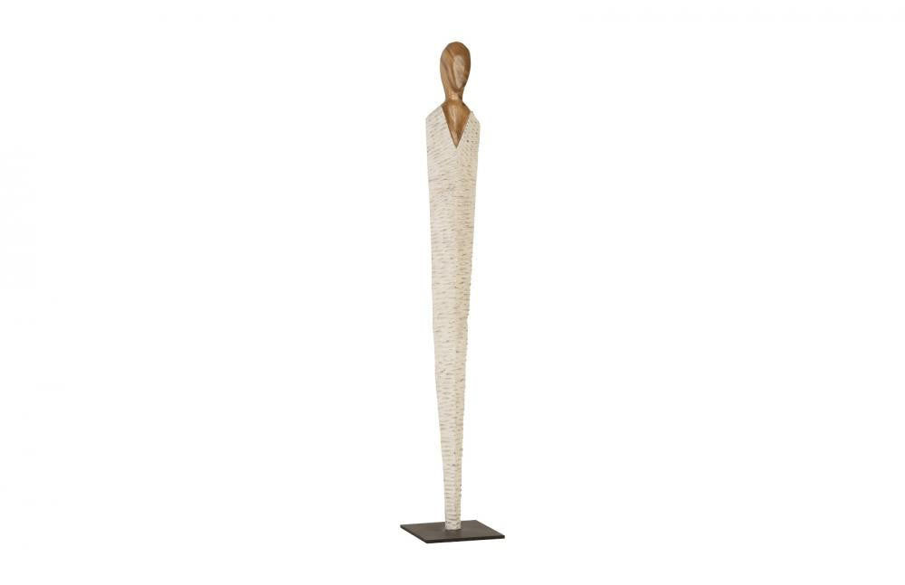 Phillips Collection Vested Male Figure Sculpture Chamcha, Black