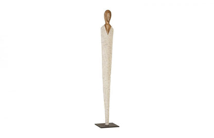 Phillips Collection Vested Male Figure Sculpture Chamcha, Black