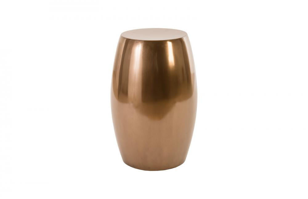 Phillips Collection Vex Side Table Polished Bronze