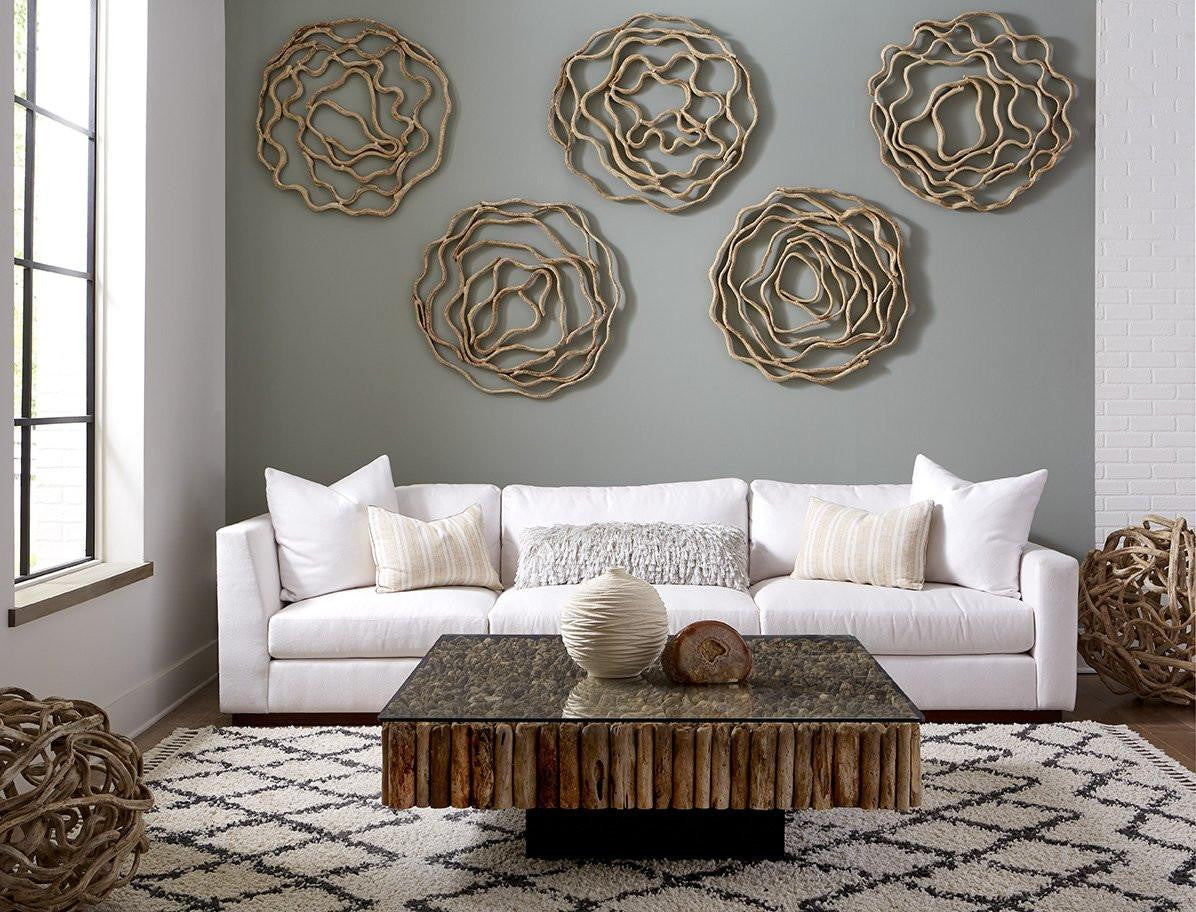 Phillips Collection Vine Ball Sculpture Natural