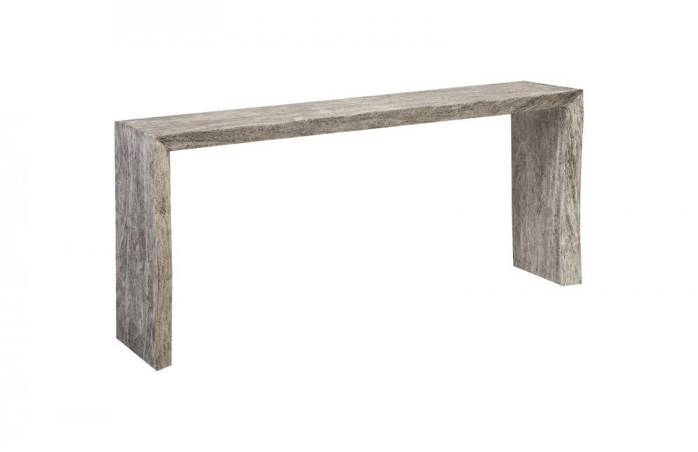Phillips Collection Waterfall Console Table Graystone