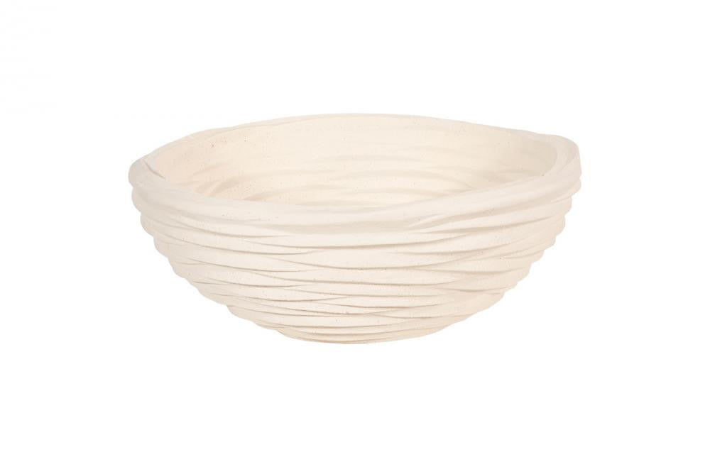Phillips Collection Waves Bowl Off-White