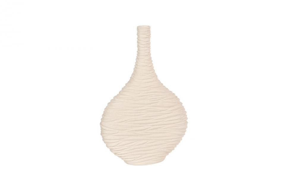 Phillips Collection Waves Bottle Off-White