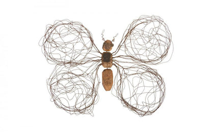 Phillips Collection Wire Wing Butterfly Wall Art Wood