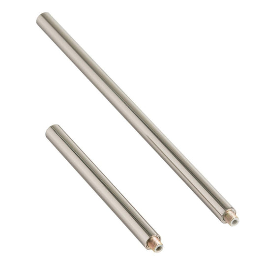 Polished Nickel Extension Pipe, 6" and 12"