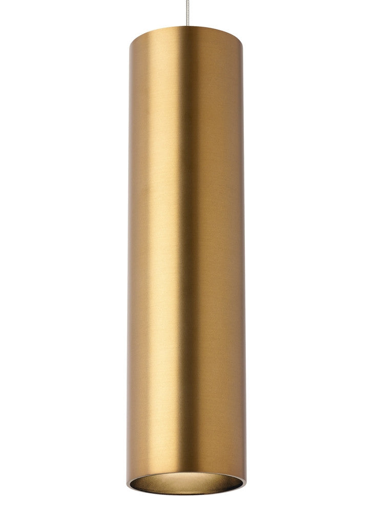 Visual Comfort Modern Piper Pendant Black, Satin Nickel