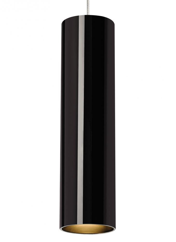 Visual Comfort Modern Piper Pendant White, Satin Nickel