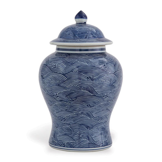 Port 68 Aegean Jar Blue, White
