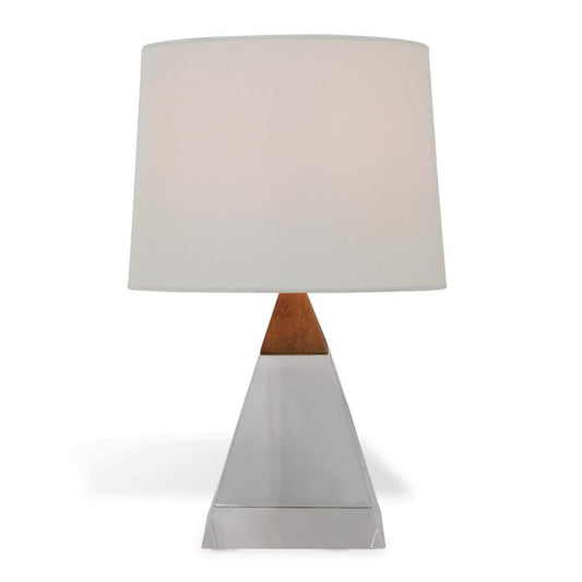 Port 68 Cairo Table Lamp Clear, Aged Brass