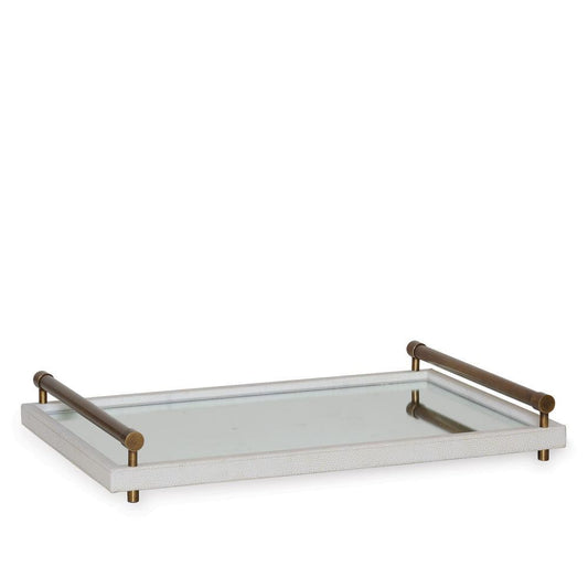 Port 68 Cairo Tray Cream, Aged Brass
