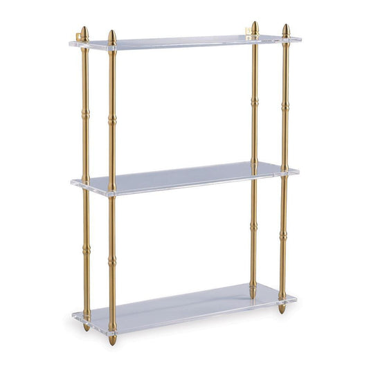 Port 68 Carmel Shelf Brushed Brass
