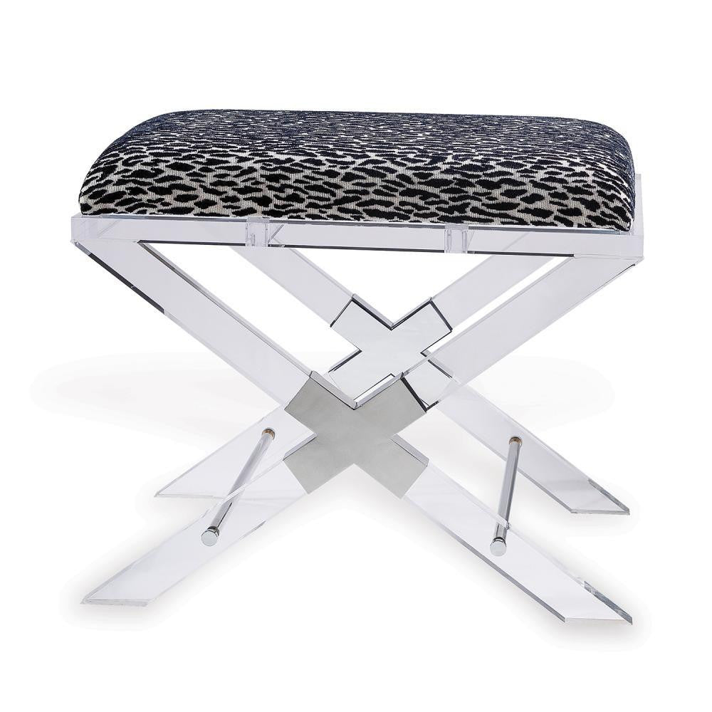 Port 68 Crossing Bench Black, Clear