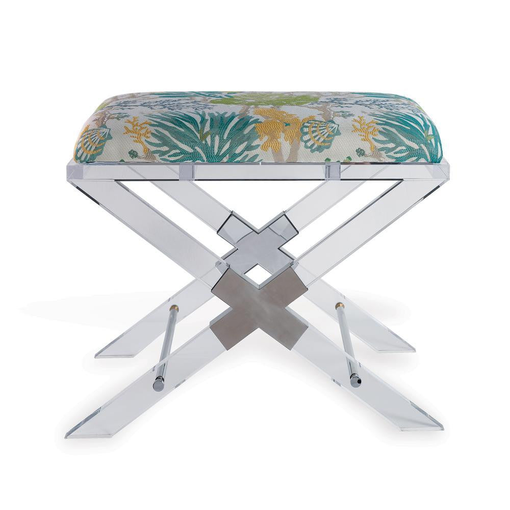 Port 68 Crossing Bench Coral, Clear
