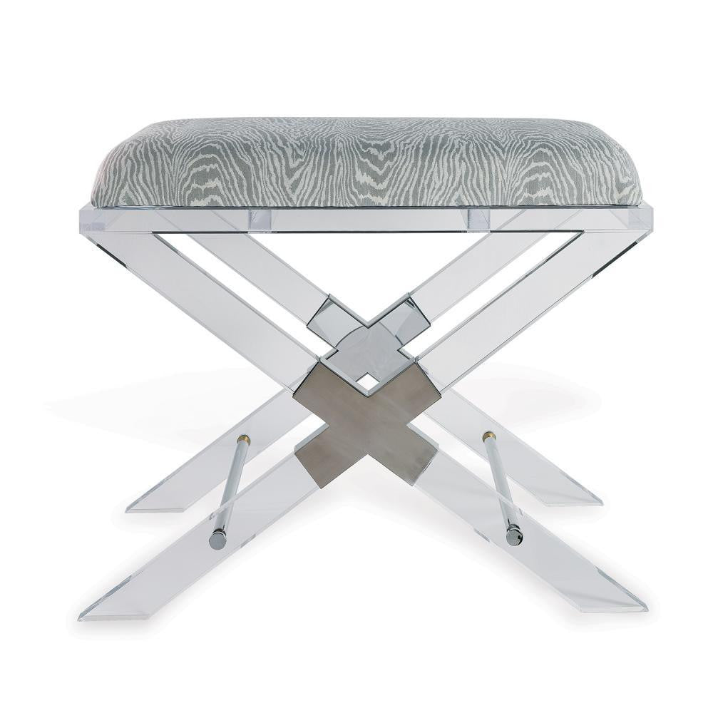 Port 68 Crossing Bench Gray, Clear
