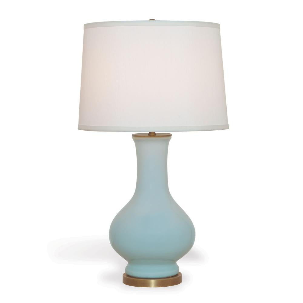 Port 68 Dorothy Table Lamp Celadon, Aged Brass