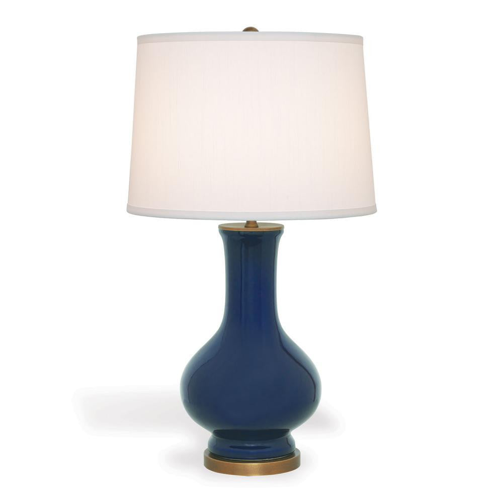 Port 68 Dorothy Table Lamp Cobalt Blue, Aged Brass