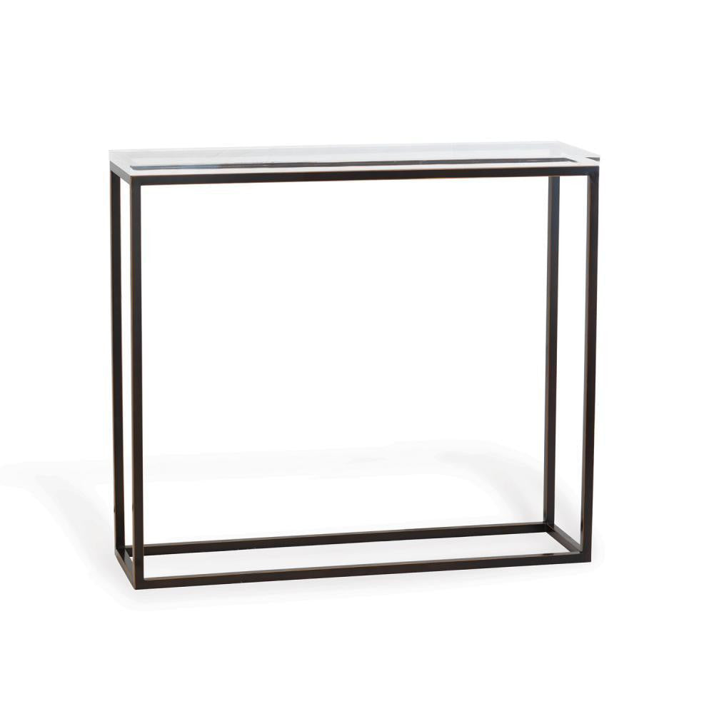Port 68 Drake Console Antique Bronze, Clear