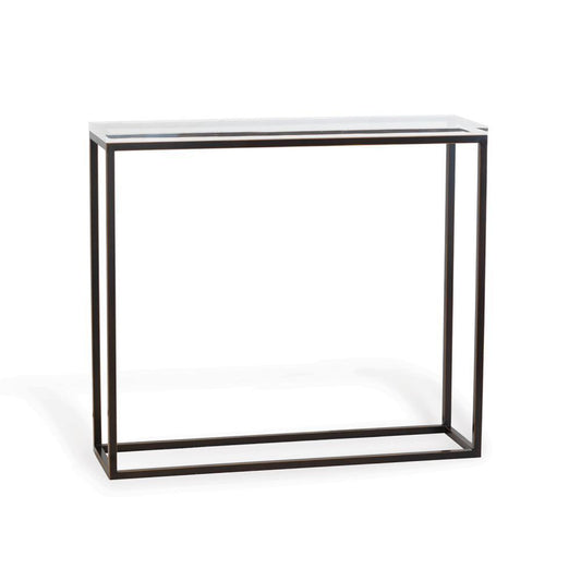 Port 68 Drake Console Antique Bronze, Clear