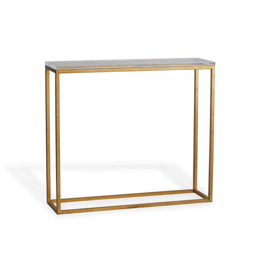 Port 68 Drake Console Gold Leaf, Clear